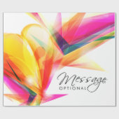 Abstrakte Art. 7 Geschenkpapier (Flach)