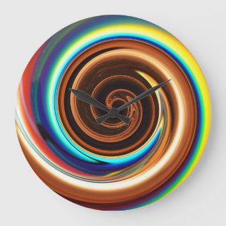 Abstrakte Art. 92 Wanduhren und Zahlenoptionen