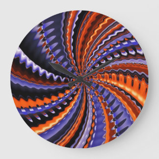 Abstrakte Art. 95 Wanduhren und Zahlenoptionen