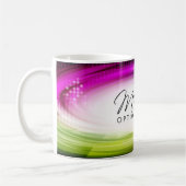Abstrakte Art 9A-Tasse Kaffeetasse (Links)