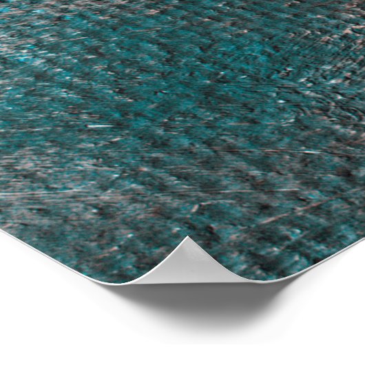 Abstrakte Art BackgroundArt,Anstrich, Farbe, Blau, Poster (Ecke)