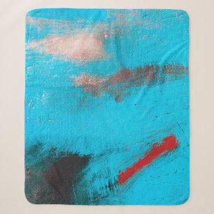 Abstrakte Art BackgroundArt,Anstrich, Farbe, Blau, Sherpadecke
