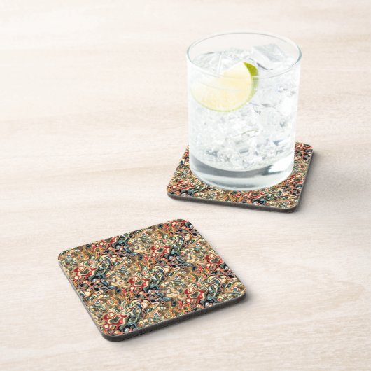 Abstrakte Art Beauty Coaster Getränkeuntersetzer (Rechte Seite)