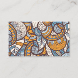 Abstrakte Art Business Cards Visitenkarte