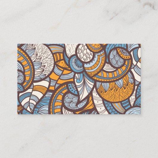 Abstrakte Art Business Cards Visitenkarte (Vorderseite)