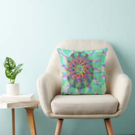 Abstrakte Art Colorful Ei Kissen