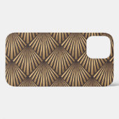 Abstrakte Art Déco: Gold Eleganz. Case-Mate iPhone Hülle (Rückseite (Horizontal))