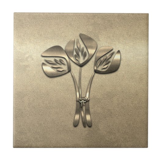 Abstrakte Art Deco Stil Fliese (Vorderseite)