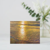 Abstrakte Art des Sonnenbades Postkarte (Stehend Vorderseite)
