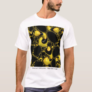 Abstrakte Art Fraktale von Eero Alien Bees T-Shirt