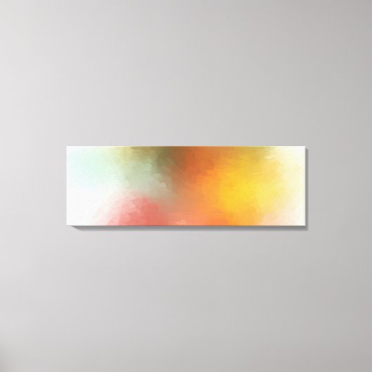 Abstrakte Art Gelb Rot Rosa Blau Lila Leinwanddruck (Vorderseite)