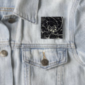 Abstrakte Art Golden Spiderweb Button (Beispiel)