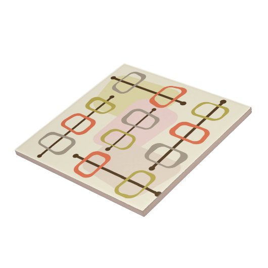 abstrakte Art Hollow Rocks aus den 1950er Jahren C Fliese (Seite)