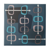 abstrakte Art Hollow Rocks der 1950er Jahre Aquama Fliese (Vorderseite)