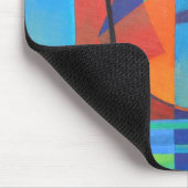 Abstrakte Art Junk Boote gegen Deep Blue Sky Mousepad (Ecke)