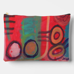 Abstrakte Art Makeup Bag Zubehörtasche