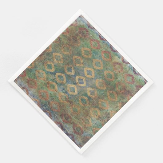 Abstrakte Art Napkins oder für entkoppelte Kunst Serviette (Ecke)