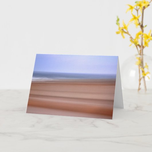 Abstrakte Art Note Card Karte (Gelbe Blume)