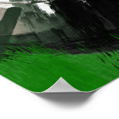 Abstrakte Art Nr. 8 Billiardball Poster (Ecke)