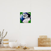 Abstrakte Art Number 10 Billiard Ball Poster (Küche)