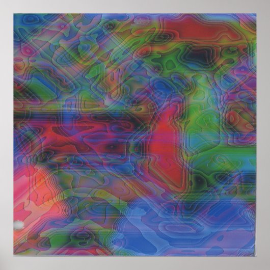 ABSTRAKTE ART POSTER (Vorne)