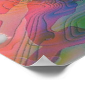 ABSTRAKTE ART POSTER (Ecke)