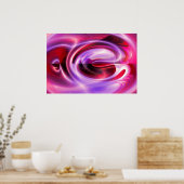 Abstrakte Art Posters Digitale Computergrafik Prin Poster (Küche)