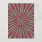 ABSTRAKTE ART POSTKARTE (Vorderseite)