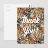 Abstrakte Art Postkarte (Vorne/Hinten)