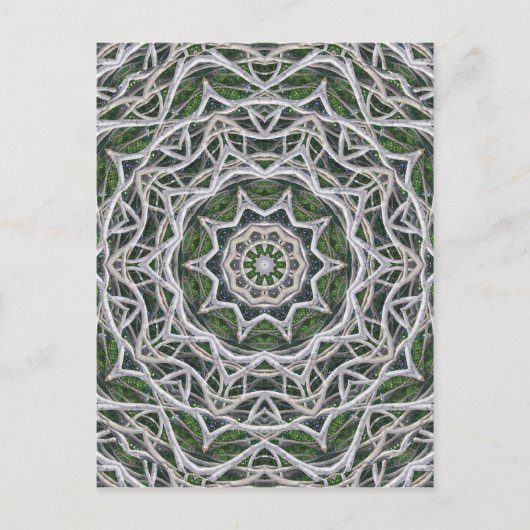 ABSTRAKTE ART POSTKARTE (Vorderseite)
