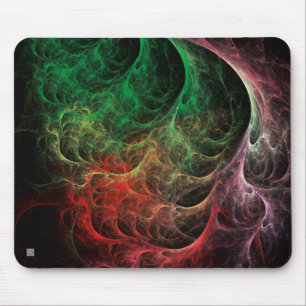 Abstrakte Art Space Fire Mousepad