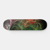 Abstrakte Art Space Fire Skateboard (Horizontal)