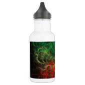 Abstrakte Art Space Fire Trinkflasche (Links)