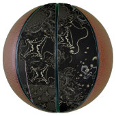 Abstrakte Artwork Black Basketball (Vertikal)