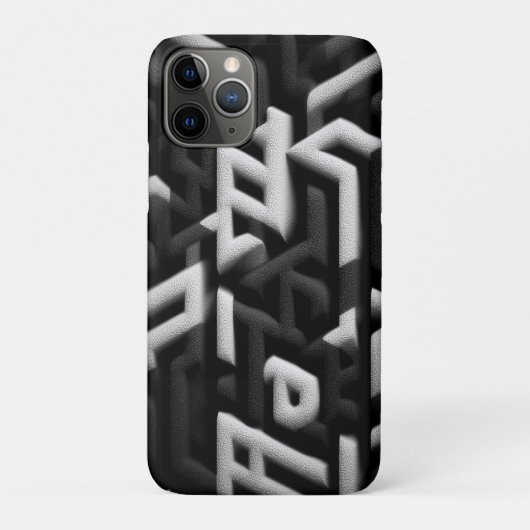 Abstrakte Artwork Case-Mate iPhone Hülle (Rückseite)