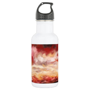 Abstrakte Artwork Edelstahlflasche