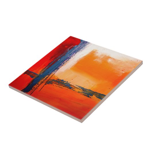 Abstrakte Artwork Fliese (Seite)