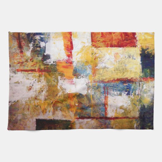 Abstrakte Artwork Geschirrtuch (Horizontal)