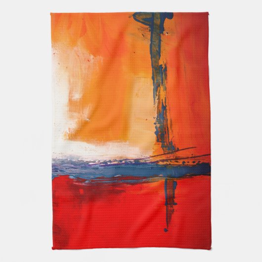 Abstrakte Artwork Handtuch (Vertikal)