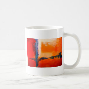 Abstrakte Artwork Kaffeetasse