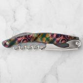 Abstrakte Artwork Kellnermesser (Rückseite)