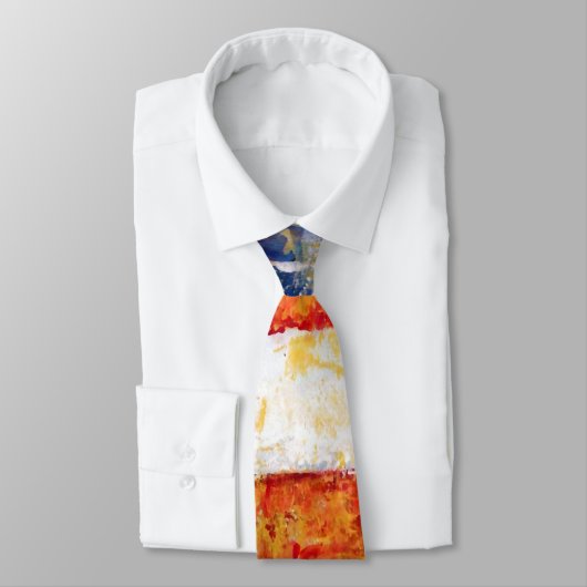 Abstrakte Artwork Krawatte (Gebunden)