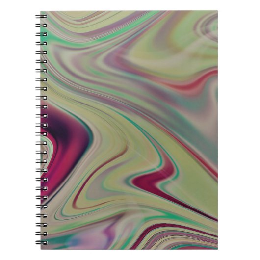 Abstrakte Artwork Notizblock (Vorderseite)