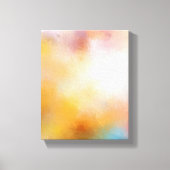 Abstrakte Artwork Rot Gelb Blau Lila Grün Rosa Leinwanddruck (Vorderseite)