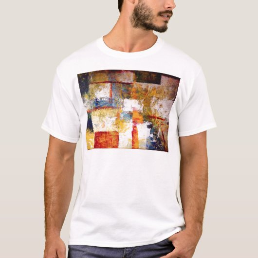 Abstrakte Artwork T-Shirt (Vorderseite)