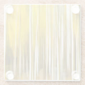 Abstrakte Aspekte Glasuntersetzer (Rückseite)