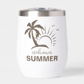 Abstrakte Ästhetik Moderner Sommerstrand (Vorderseite)