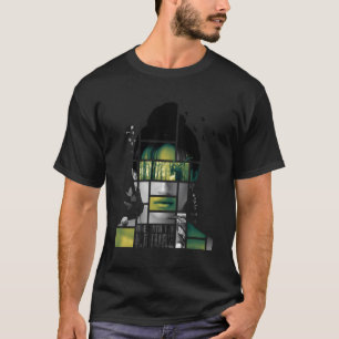 Abstrakte ästhetische Gesichtsnatur für T-Shirt