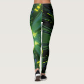 Abstrakte Astra Electronics Digital Art Leggings (Rückseite)