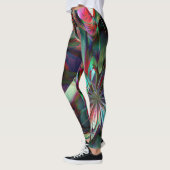 abstrakte astrale Leggings (Links)